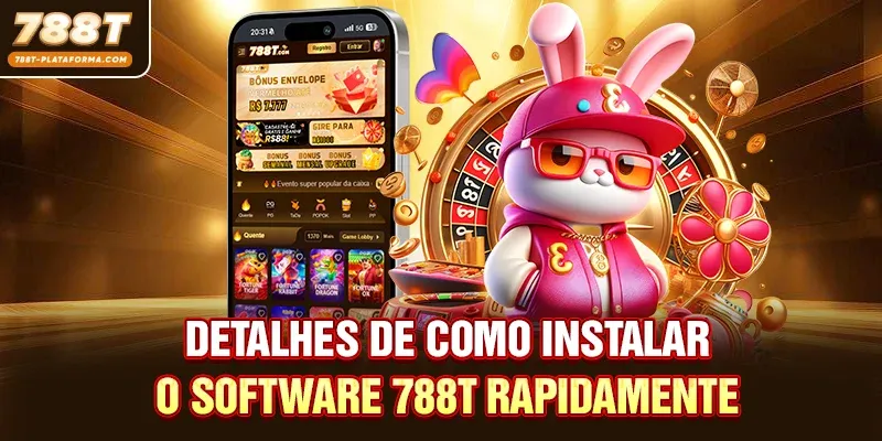 Detalhes de como instalar o software 788T rapidamente