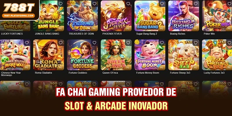 Fa Chai Gaming - Provedor De Slot & Arcade Inovador