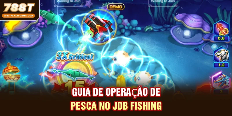 Guia de operação de pesca no JDB Fishing