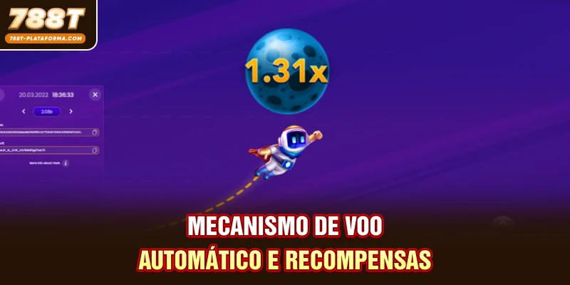 Mecanismo de voo automático e recompensas