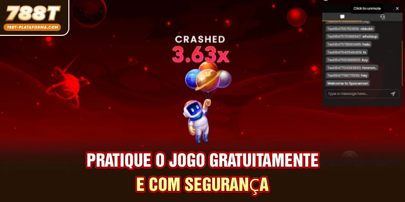 Pratique o jogo gratuitamente e com segurança